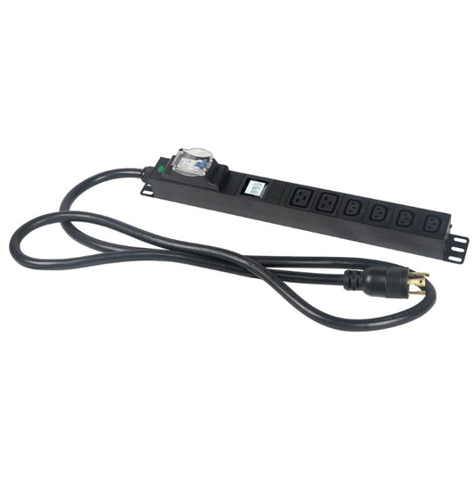 240V L6-30 PDU with 4xC13 and 2x19 Outlets