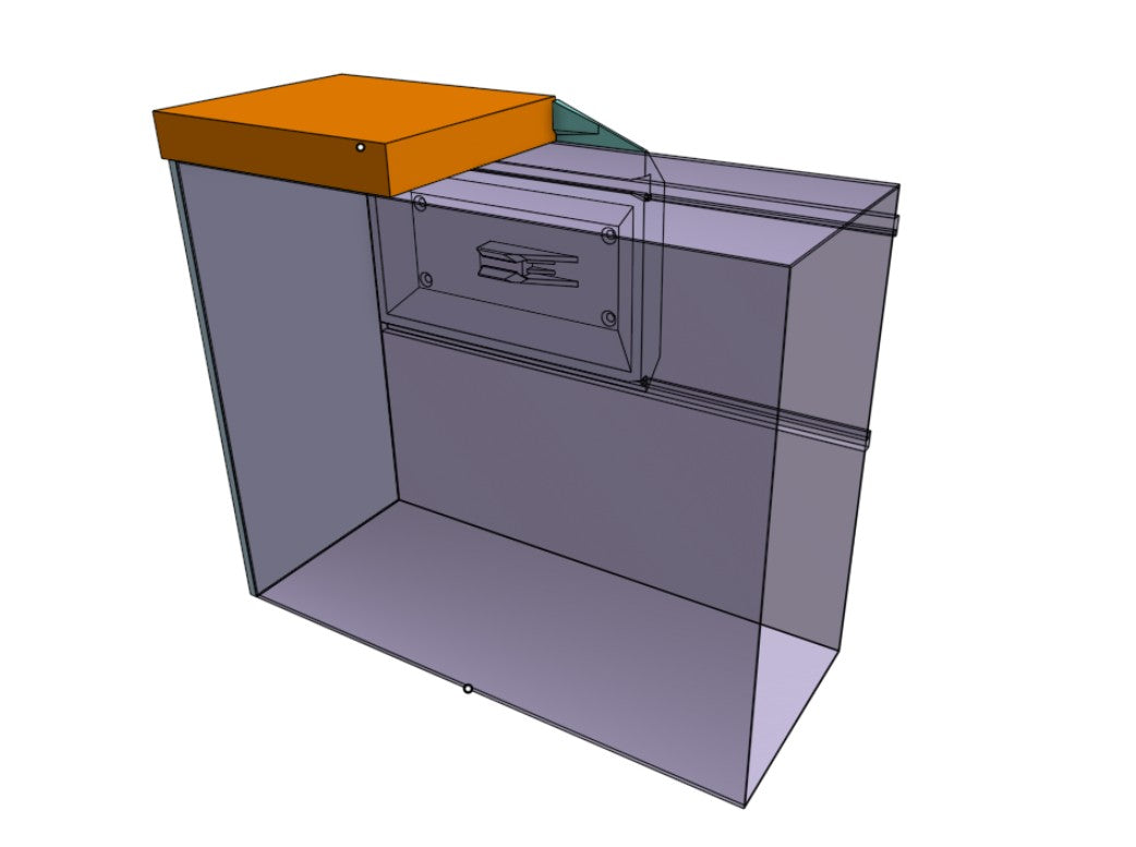 STL FILE FOR: S19/S21 Slim - Wall Mount (Horizontal)