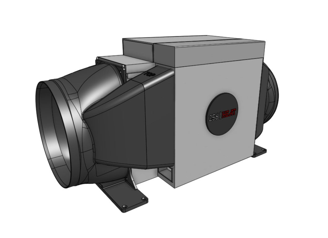 STL FILE FOR: 8" Shroud Kit for Antminer S19 and S21