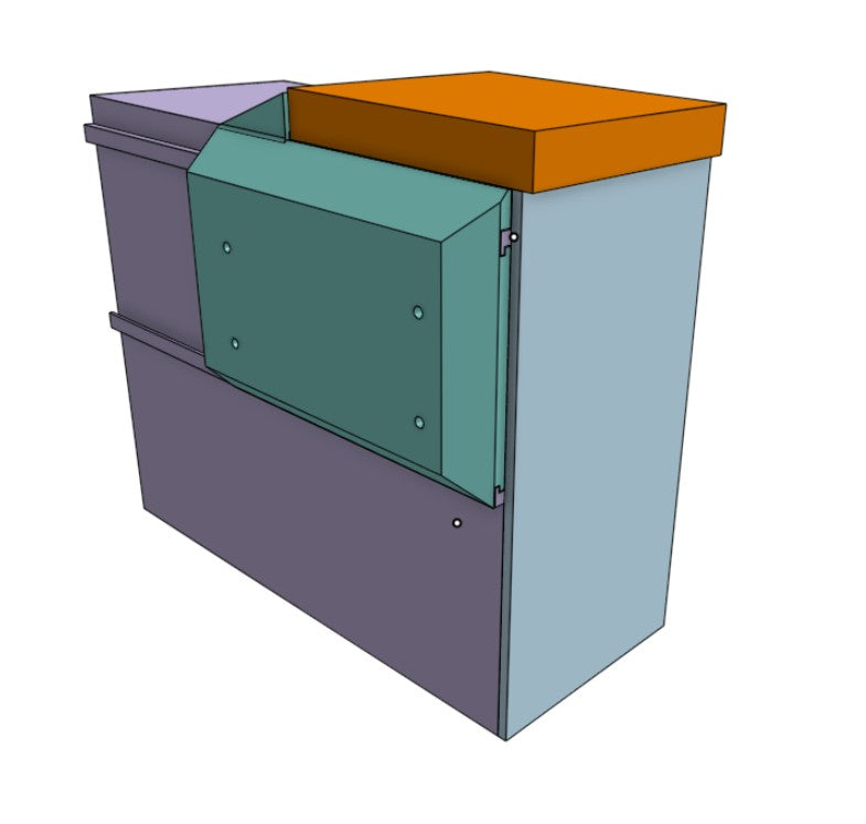 STL FILE FOR: S19/S21 Slim - Wall Mount (Horizontal)