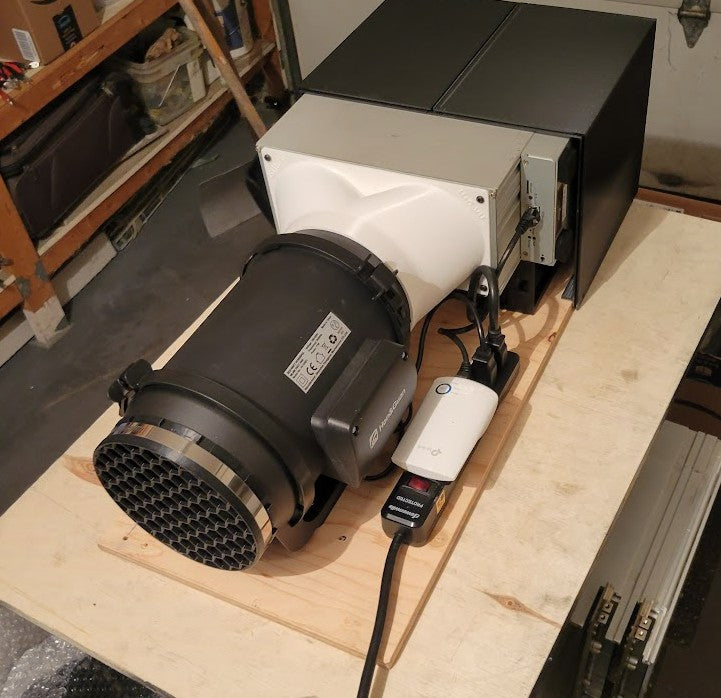 STL FILE FOR: 6" Shroud for Antminer S19 and S21