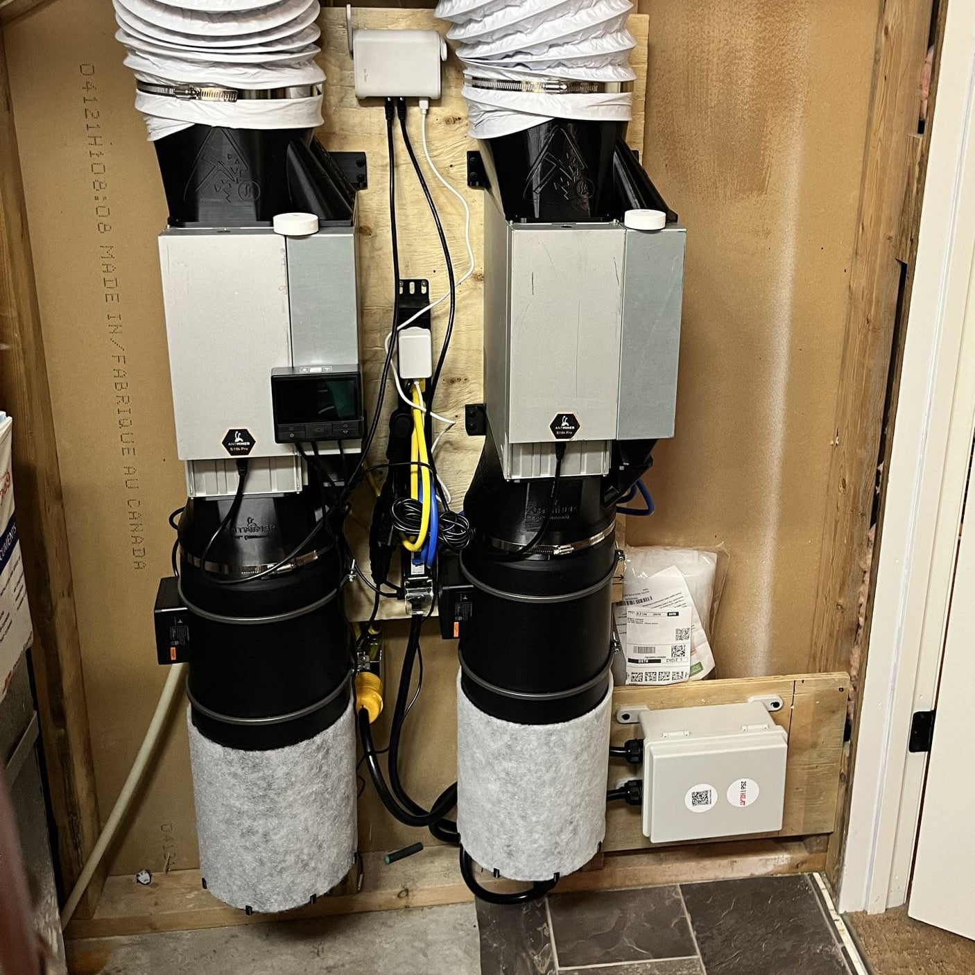 8" Filter for Inline Fan